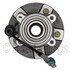 WE61307 by NTN - Wheel Bearing and Hub Assembly - Steel, Natural, with Wheel Studs