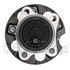 WE61304 by NTN - Wheel Bearing and Hub Assembly - Steel, Natural, with Wheel Studs