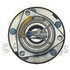 WE61339 by NTN - Wheel Bearing and Hub Assembly - Steel, Natural, with Wheel Studs