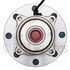 WE61326 by NTN - Wheel Bearing and Hub Assembly - Steel, Natural, with Wheel Studs