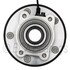 WE61365 by NTN - Wheel Bearing and Hub Assembly - Steel, Natural, with Wheel Studs