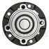 WE61349 by NTN - Wheel Bearing and Hub Assembly - Steel, Natural, without Wheel Studs