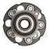 WE61383 by NTN - Wheel Bearing and Hub Assembly - Steel, Natural, with Wheel Studs