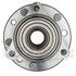 WE61390 by NTN - Wheel Bearing and Hub Assembly - Steel, Natural, with Wheel Studs