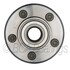 WE61452 by NTN - Wheel Bearing and Hub Assembly - Steel, Natural, with Wheel Studs