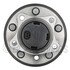 WE61475 by NTN - Wheel Bearing and Hub Assembly - Steel, Natural, with Wheel Studs