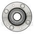 WE61469 by NTN - Wheel Bearing and Hub Assembly - Steel, Natural, with Wheel Studs