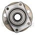 WE61483 by NTN - Wheel Bearing and Hub Assembly - Steel, Natural, with Wheel Studs