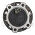 WE61491 by NTN - Wheel Bearing and Hub Assembly - Steel, Natural, without Wheel Studs