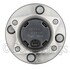 WE61522 by NTN - Wheel Bearing and Hub Assembly - Steel, Natural, with Wheel Studs
