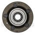 WE61516 by NTN - Wheel Bearing and Hub Assembly - Steel, Natural, with Wheel Studs