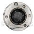 WE61530 by NTN - Wheel Bearing and Hub Assembly - Steel, Natural, with Wheel Studs