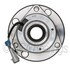 WE61537 by NTN - Wheel Bearing and Hub Assembly - Steel, Natural, with Wheel Studs