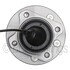 WE61527 by NTN - Wheel Bearing and Hub Assembly - Steel, Natural, with Wheel Studs