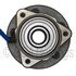 WE61554 by NTN - Wheel Bearing and Hub Assembly - Steel, Natural, with Wheel Studs