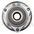 WE61547 by NTN - Wheel Bearing and Hub Assembly - Steel, Natural, with Wheel Studs