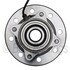 WE61562 by NTN - Wheel Bearing and Hub Assembly - Steel, Natural, with Wheel Studs