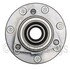 WE61557 by NTN - Wheel Bearing and Hub Assembly - Steel, Natural, with Wheel Studs