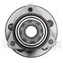 WE61558 by NTN - Wheel Bearing and Hub Assembly - Steel, Natural, with Wheel Studs