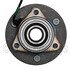 WE61573 by NTN - Wheel Bearing and Hub Assembly - Steel, Natural, with Wheel Studs