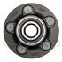 WE61592 by NTN - Wheel Bearing and Hub Assembly - Steel, Natural, with Wheel Studs