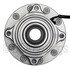 WE61579 by NTN - Wheel Bearing and Hub Assembly - Steel, Natural, with Wheel Studs