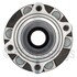 WE61620 by NTN - Wheel Bearing and Hub Assembly - Steel, Natural, with Wheel Studs