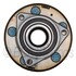 WE61625 by NTN - Wheel Bearing and Hub Assembly - Steel, Natural, with Wheel Studs
