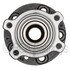 WE61619 by NTN - Wheel Bearing and Hub Assembly - Steel, Natural, without Wheel Studs