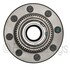 WE61640 by NTN - Wheel Bearing and Hub Assembly - Steel, Natural, with Wheel Studs