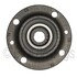 WE61651 by NTN - Wheel Bearing and Hub Assembly - Steel, Natural, without Wheel Studs