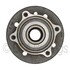 WE61653 by NTN - Wheel Bearing and Hub Assembly - Steel, Natural, without Wheel Studs