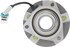 WE60801 by NTN - Wheel Bearing and Hub Assembly - Steel, Natural, with Wheel Studs