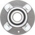 WE61041 by NTN - Wheel Bearing and Hub Assembly - Steel, Natural, with Wheel Studs