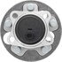 WE61043 by NTN - Wheel Bearing and Hub Assembly - Steel, Natural, with Wheel Studs