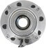 WE61049 by NTN - Wheel Bearing and Hub Assembly - Steel, Natural, with Wheel Studs