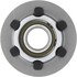 WE61031 by NTN - Wheel Bearing and Hub Assembly - Steel, Natural, with Wheel Studs