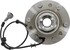 WE61127 by NTN - Wheel Bearing and Hub Assembly - Steel, Natural, with Wheel Studs