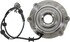 WE61172 by NTN - Wheel Bearing and Hub Assembly - Steel, Natural, with Wheel Studs