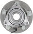 WE61050 by NTN - Wheel Bearing and Hub Assembly - Steel, Natural, with Wheel Studs