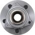 WE61534 by NTN - Wheel Bearing and Hub Assembly - Steel, Natural, with Wheel Studs