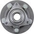 WE61566 by NTN - Wheel Bearing and Hub Assembly - Steel, Natural, with Wheel Studs