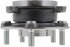 WE61794 by NTN - Wheel Bearing and Hub Assembly - Steel, Natural, with Wheel Studs