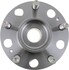 WE61820 by NTN - Wheel Bearing and Hub Assembly - Steel, Natural, with Wheel Studs