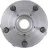 WE61812 by NTN - Wheel Bearing and Hub Assembly - Steel, Natural, with Wheel Studs