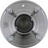 WE61834 by NTN - Wheel Bearing and Hub Assembly - Steel, Natural, with Wheel Studs
