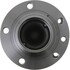 WE61828 by NTN - Wheel Bearing and Hub Assembly - Steel, Natural, with Wheel Studs