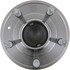 WE61835 by NTN - Wheel Bearing and Hub Assembly - Steel, Natural, with Wheel Studs