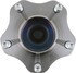 WE61838 by NTN - Wheel Bearing and Hub Assembly - Steel, Natural, with Wheel Studs