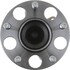 WE61859 by NTN - Wheel Bearing and Hub Assembly - Steel, Natural, without Wheel Studs